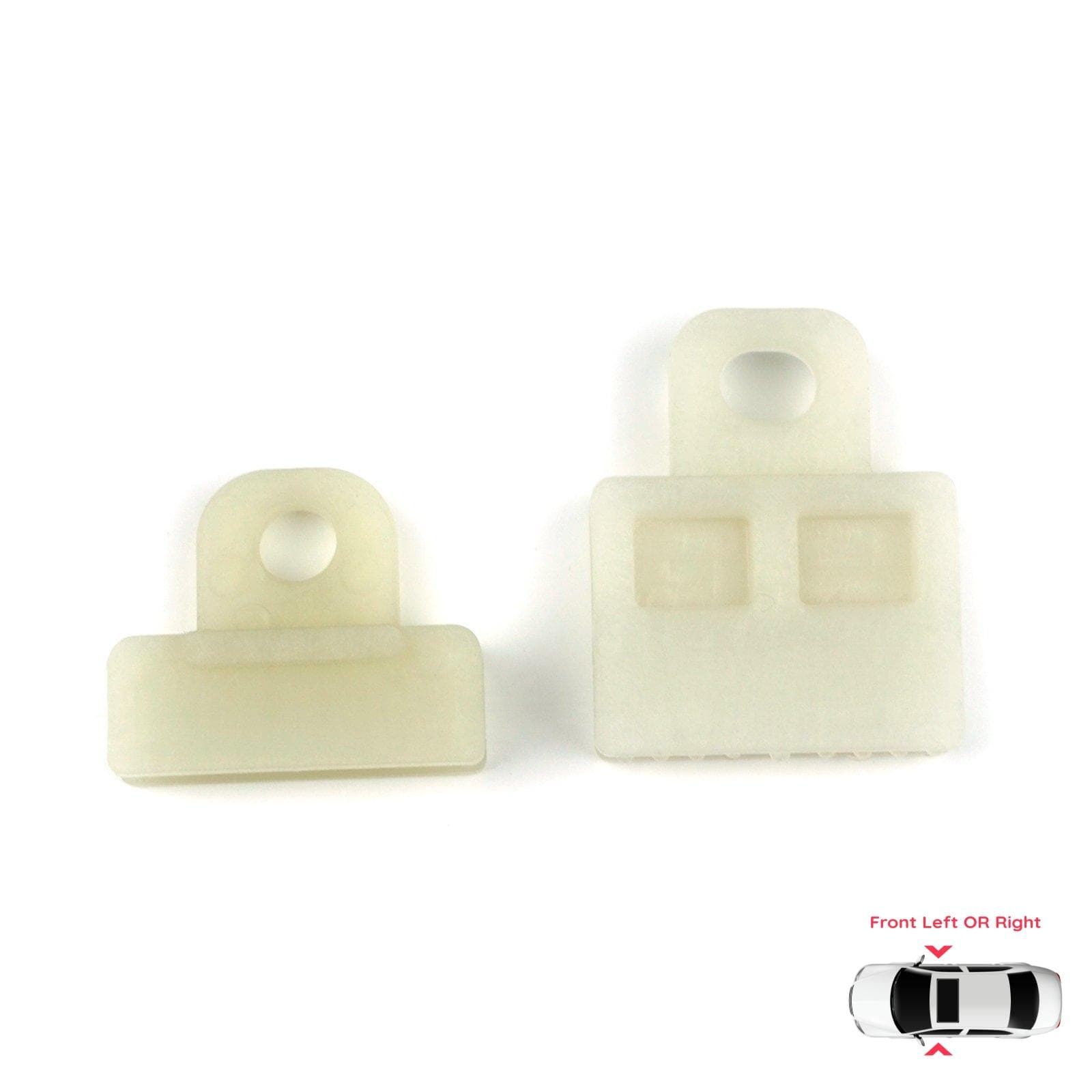EWR5019+EWR5023 Support de vitre Coulisse Clips de châssis pour Toyota Corolla Prius Cruiser Hilux Matrix Pontiac Vibe Lexus RX