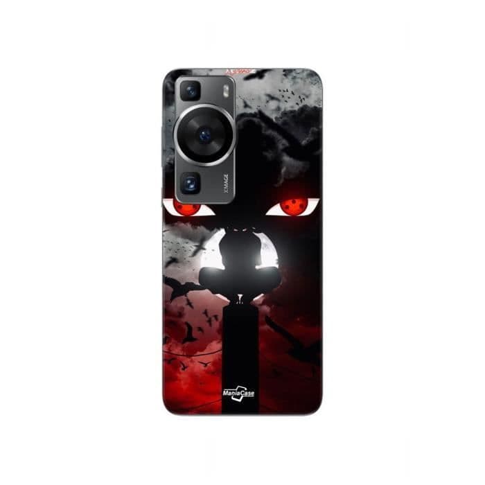 Coque - MANIACASE - Huawei P60 - Itachi Uchiwa - Souple - Anime