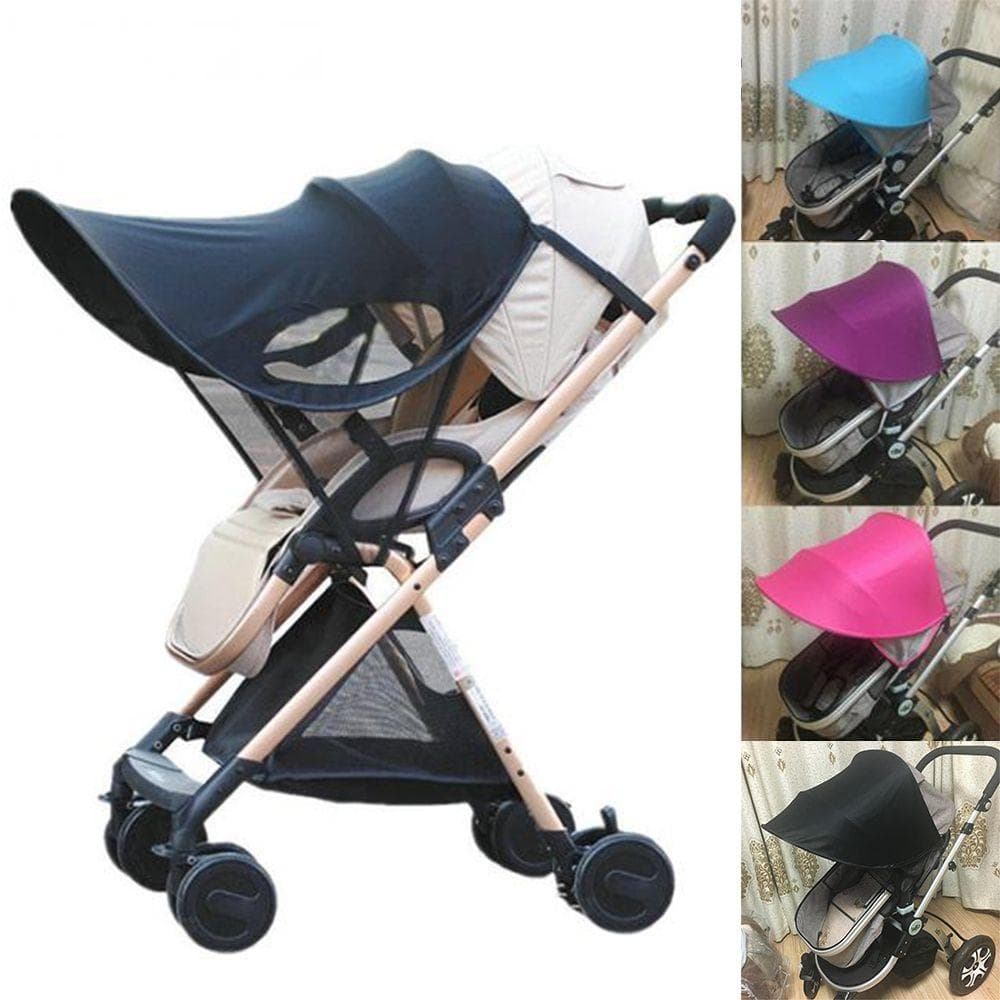 Siège Poussette Accessoires Poussette Pare-soleil Poussette Casquette Landau Pare-soleil Capote Solaire bleu