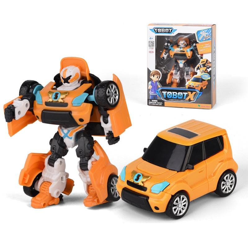 ABS Tobot Transformation Robot Jouets Corée Dessin Animé Frères Anime Déformation Voiture Avion Jouets pour Enfant Cadeau