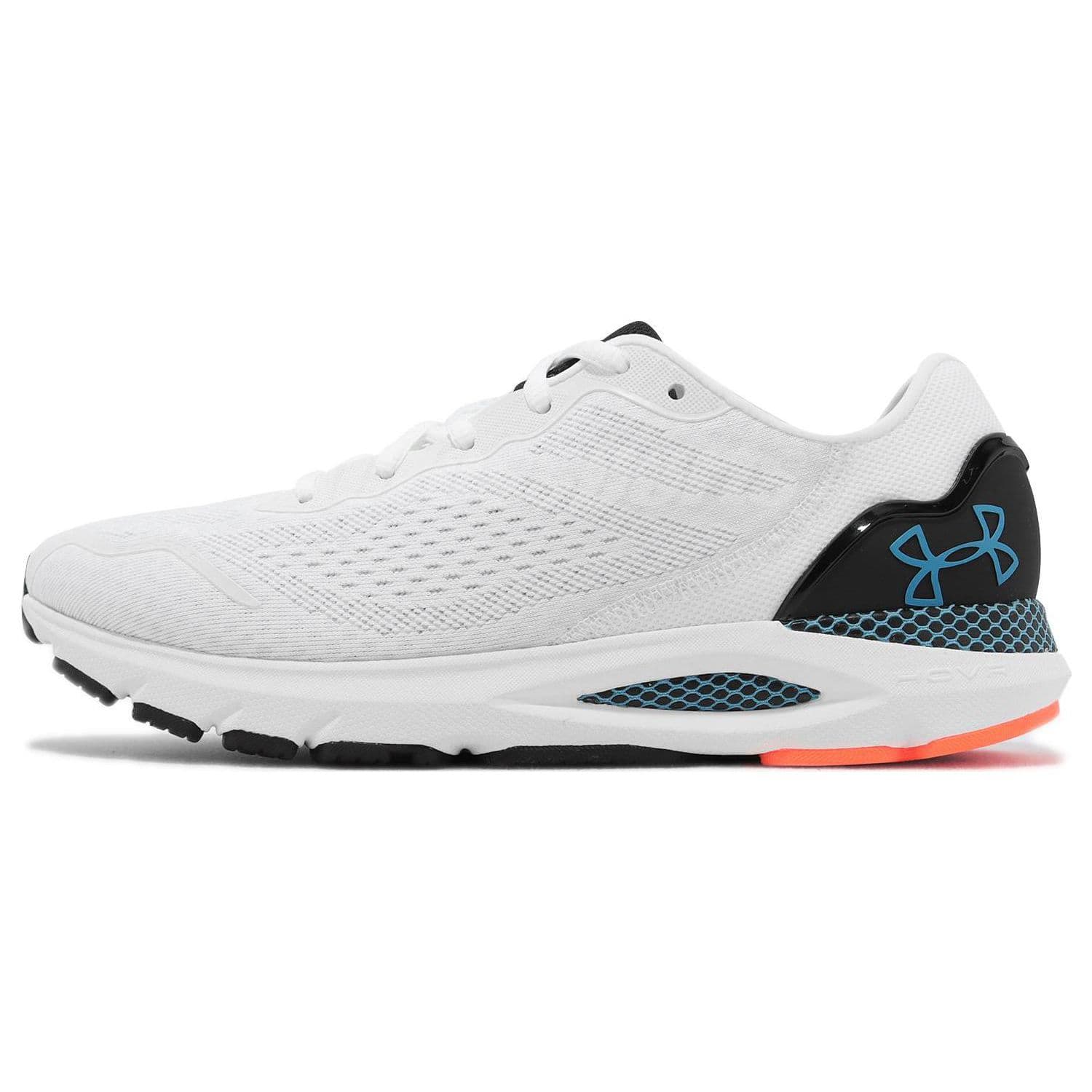 Baskets Under Armour HOVR Sonic 6 Blanc Bleu Orange Homme Noir 3026121-102 cm