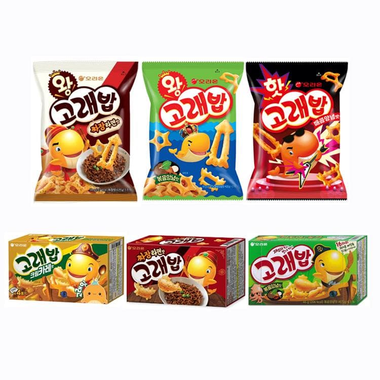 Orion Whale bap Saveur Coréenne Stir-fry, Saveur Jjajang Ramen, Saveur Curry Crème, Saveur Sauce Épicée (17 Options)