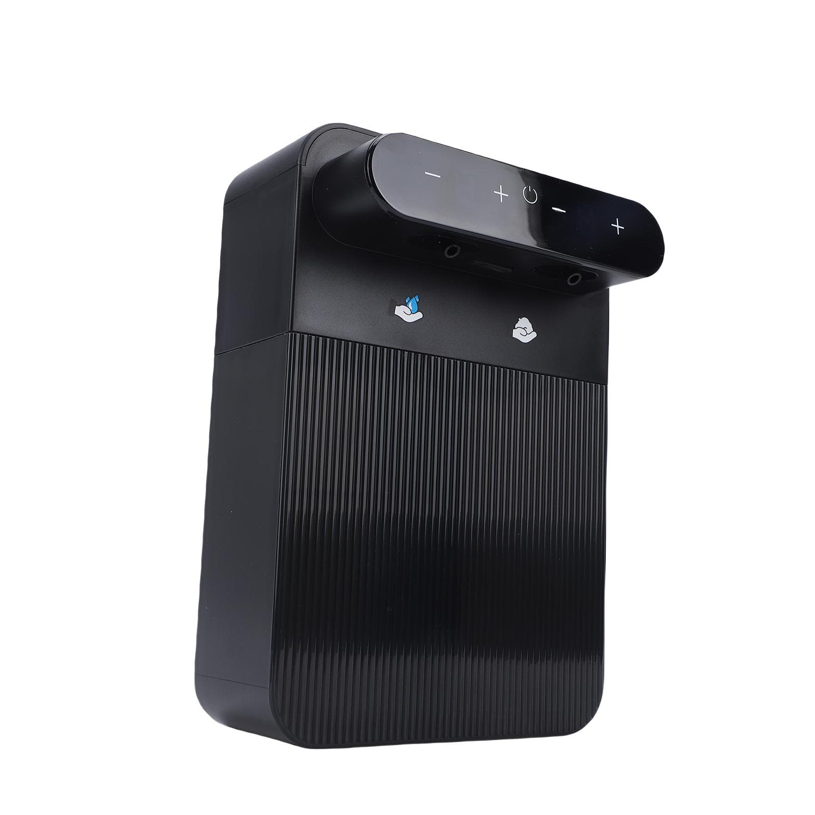 Distributeur de savon intelligent automatique sans contact mural double capteur 9 niveaux rechargeable capacité 400 ml pour cuisine salle de bain