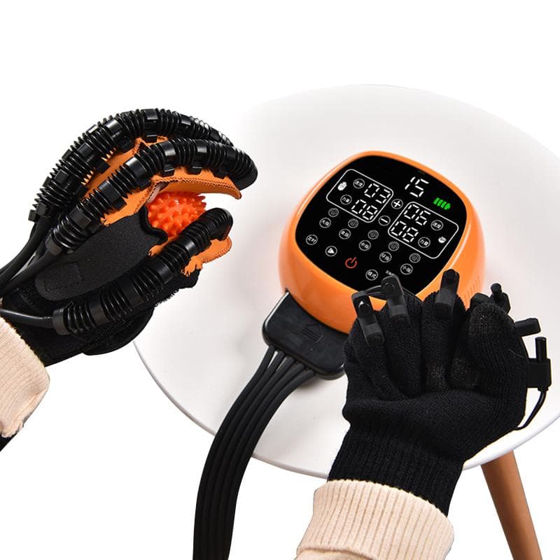 Robot de rééducation Goves, Instrument d'entraînement des mains, gant de Massage des doigts, fonction de rééducation des mains hémiplégiques