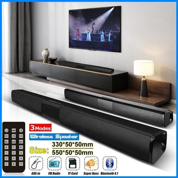 Système sonore Home cinéma, haut-parleur Bluetooth, haut-parleurs d'ordinateur pour TV, barre de son, caisson de basses, Radio, Center de musique,
