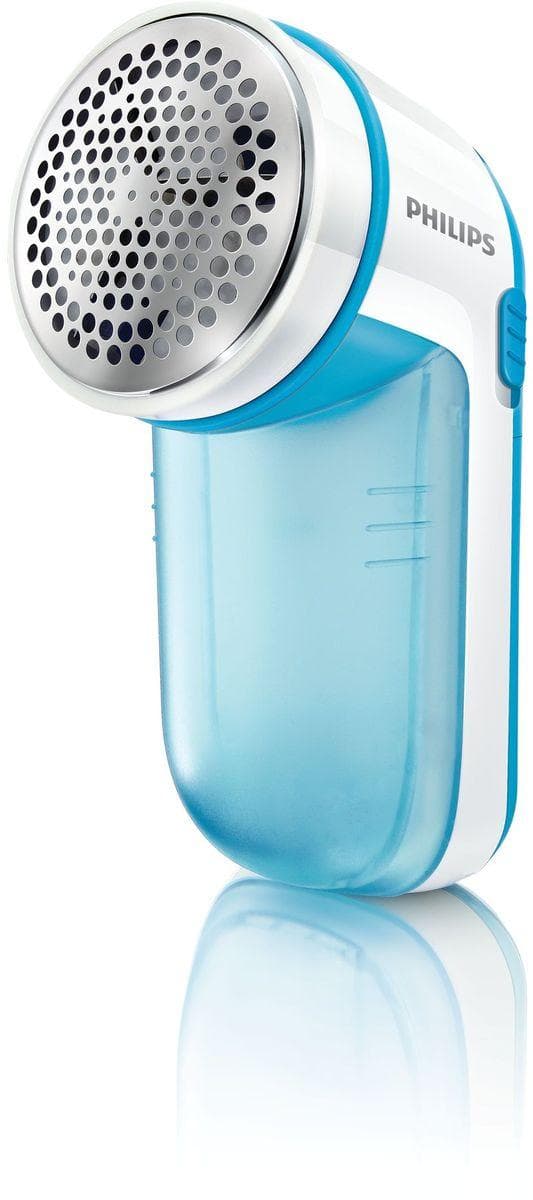 Rasoir anti bouloche - PHILIPS - GC026/00 - 3 lames - A piles - Bleu/blanc