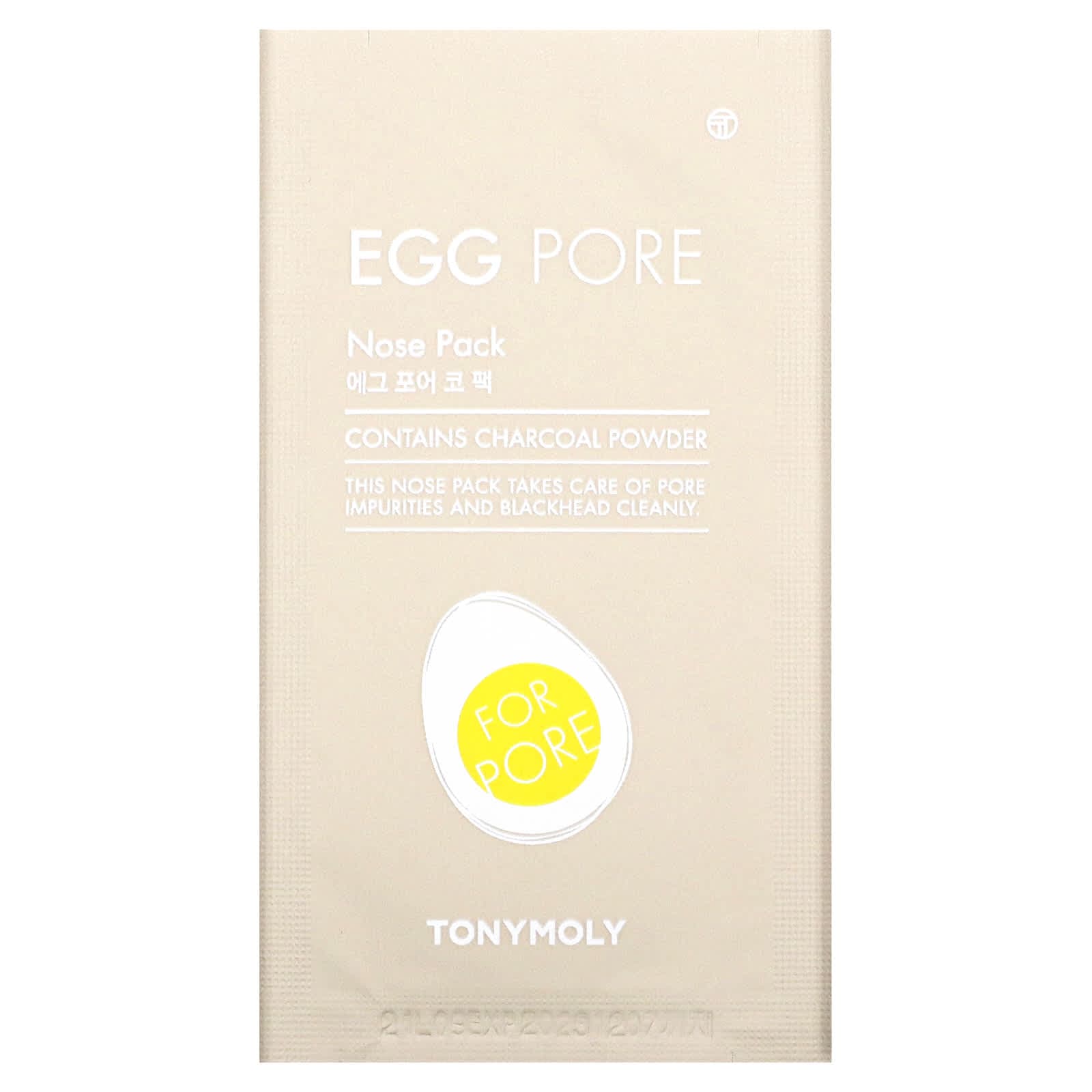 TonyMoly, pores d'œuf, pack de 7 packs