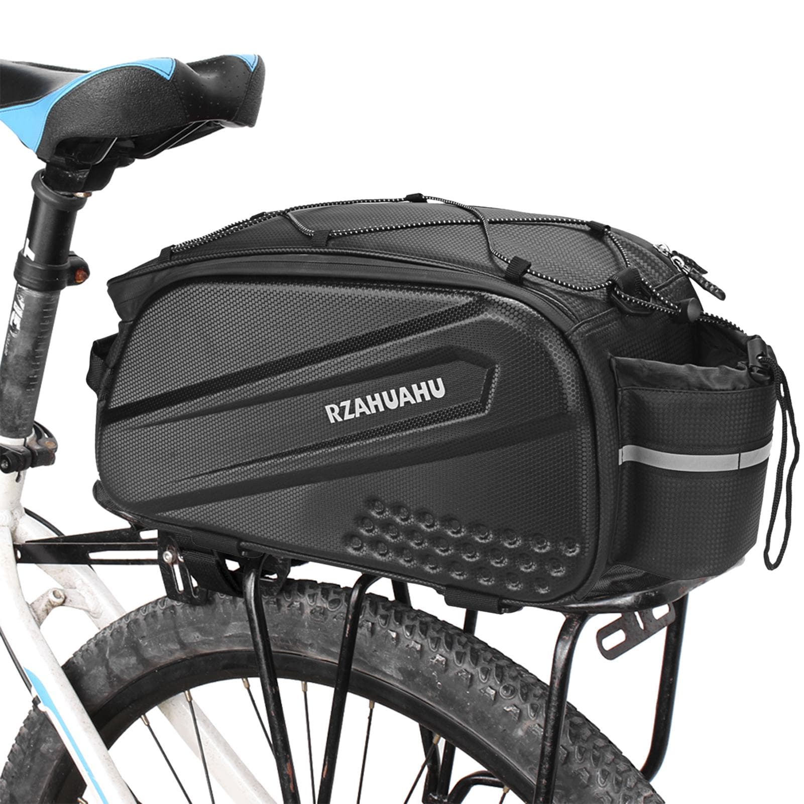 Lixada 10L multifonctionnel vélo siège arrière sac étanche vélo porte-vélos coffre Cargo sac noir