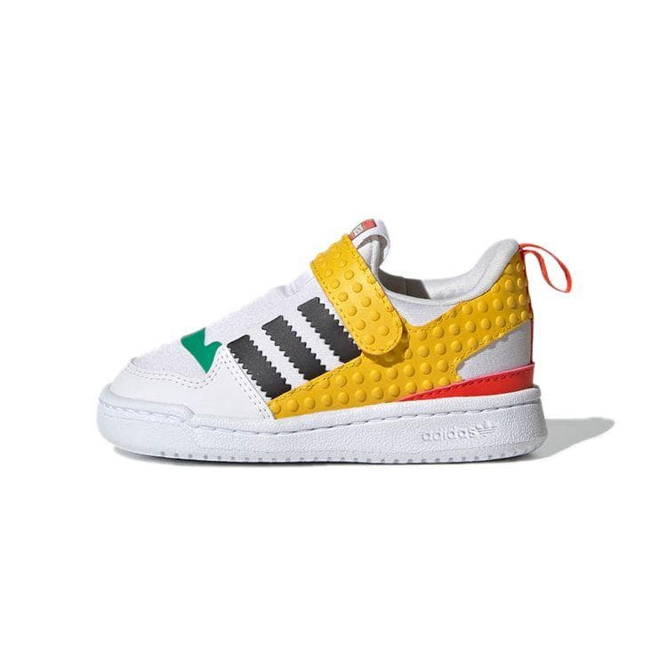 LEGO x adidas Forum 360 I Blanc Jaune Équipement Baskets Bébé Blanc Nuage Noir Core Q46515 cm