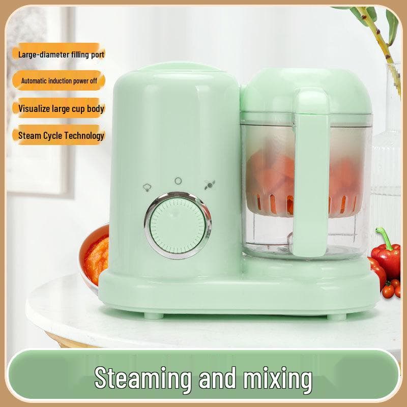 Robot culinaire multifonction pour bébé: Cuisson vapeur, Cuisson, Mixage et Broyage Automatiques cm blanc lait