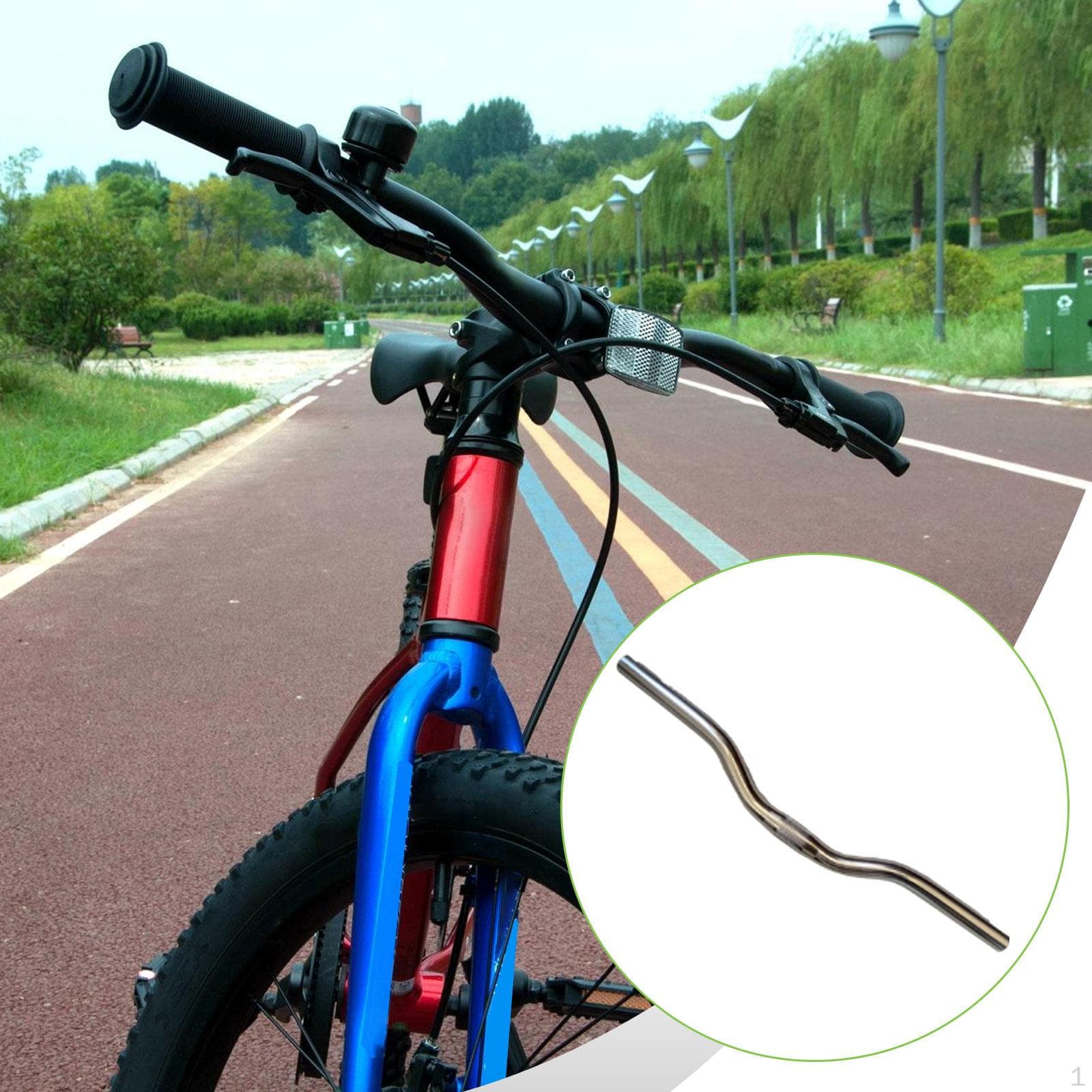 Guidon de vélo 22. Vélos de Montagne Haute Performance Diamètre de Poignée 2 mm
