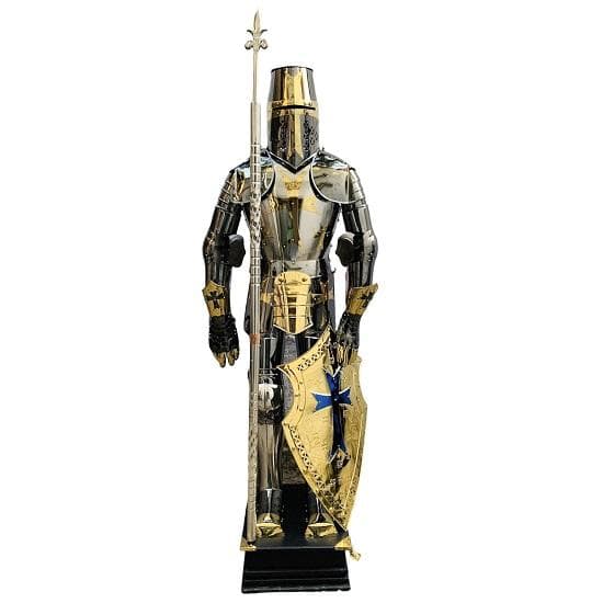 Épée de combat médiévale Costume d'armure nautique médiévale Costume d'armure de croisé