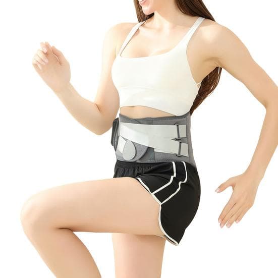 Masseur pour le bas du dos avec chaleur Ceinture de soutien lombaire pour soulager la douleur Coussin chauffant et massage par vibrations Enveloppe de