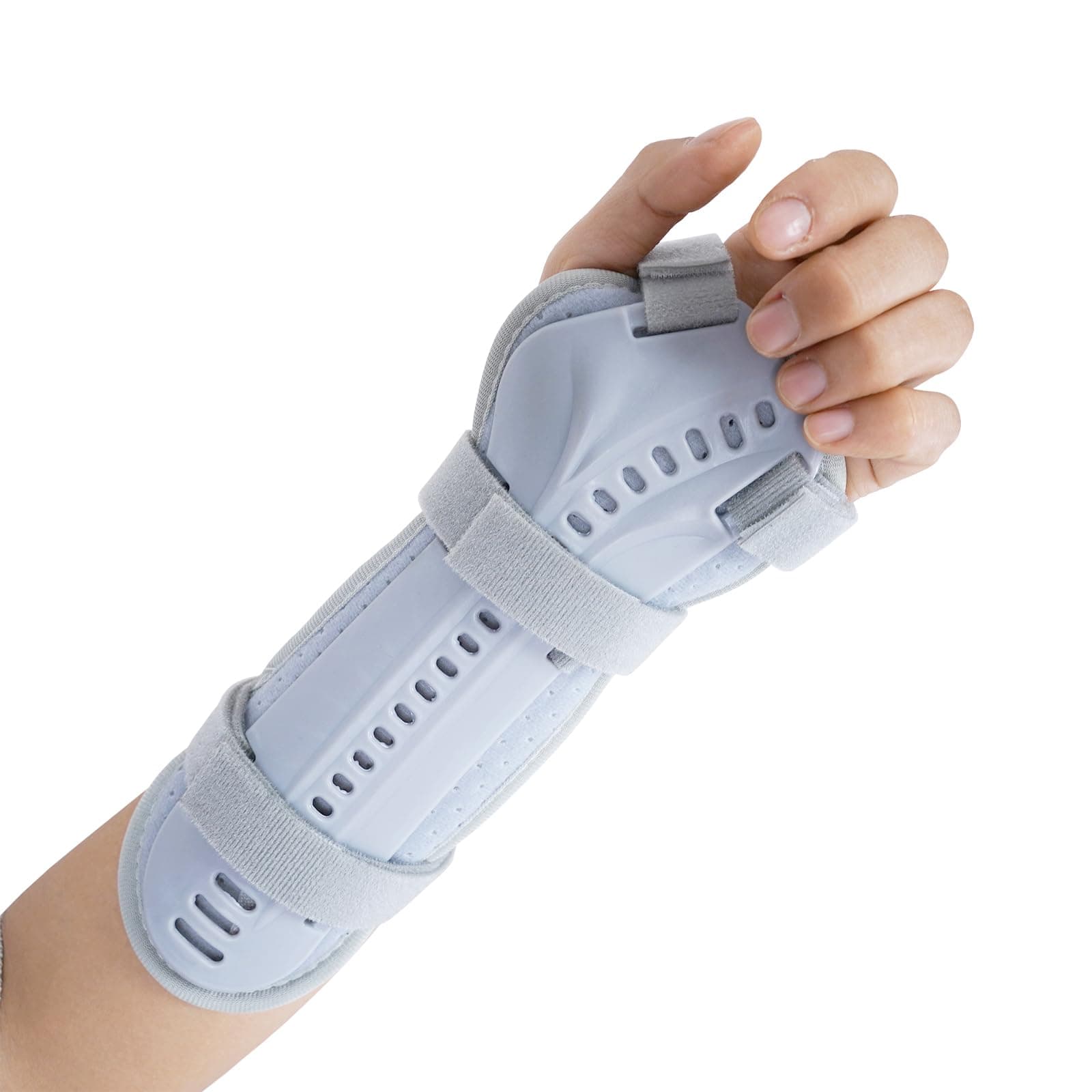 1 pièce attelle de fracture du poignet support de poignet soins idéal pour les fractures les entorses la douleur ainsi que le gonflement l'arthrite