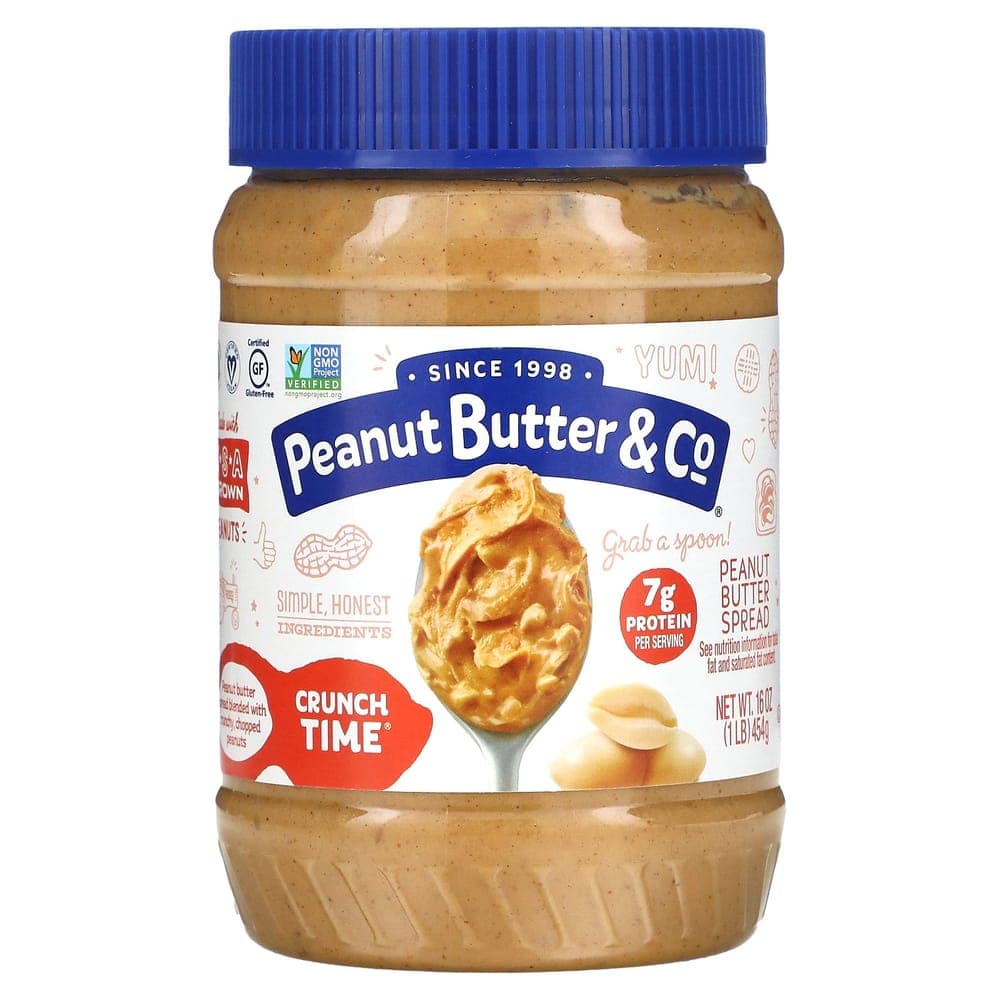 Beurre de cacahuète & Co. Beurre de cacahuète à tartiner Crunch Time 454g (16 onces)