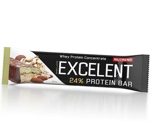 Barre protéinée sans gluten, Barre protéinée Excelent, Nutrend 85g (14119003)