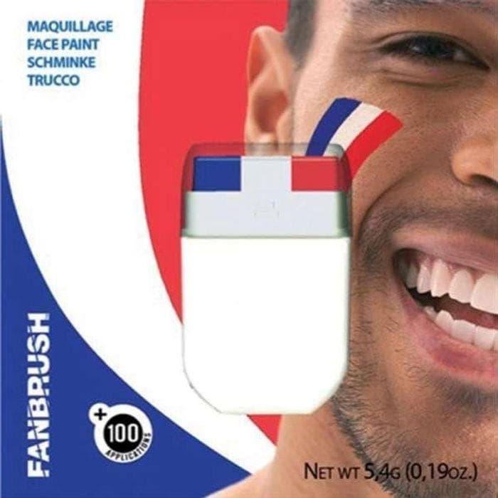 Stick maquillage - MES VERRINES - Supporter France - Bleu Blanc Rouge - 100 applications - Sans paraben