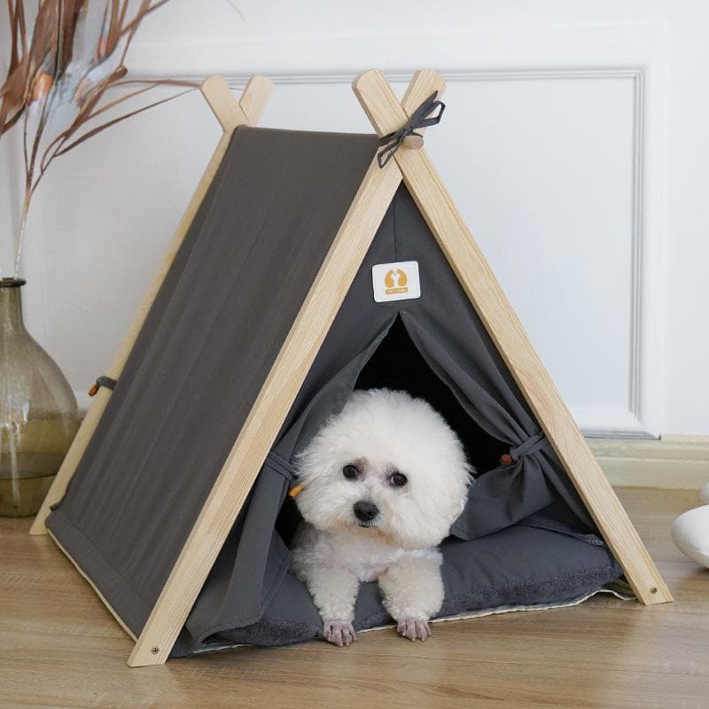 Tente pour animaux de compagnie, auvent de nid, conception de cabine de Style japonais et coréen, litière pour chat, modèles de luxe pour chiens et