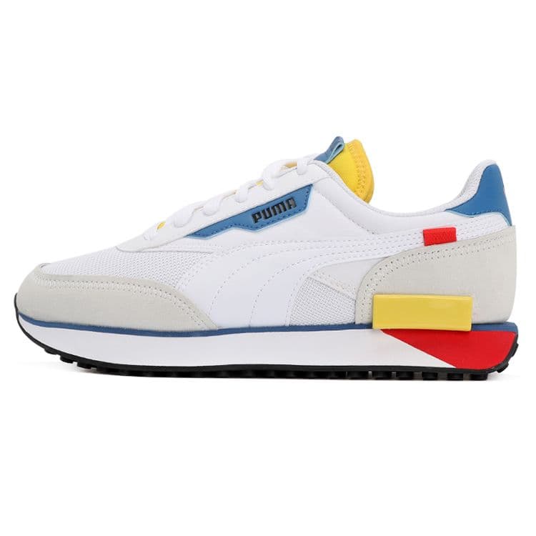 Puma Future Rider Neon Play - Blanc Maïs Baskets Unisexe 373383-08 cm