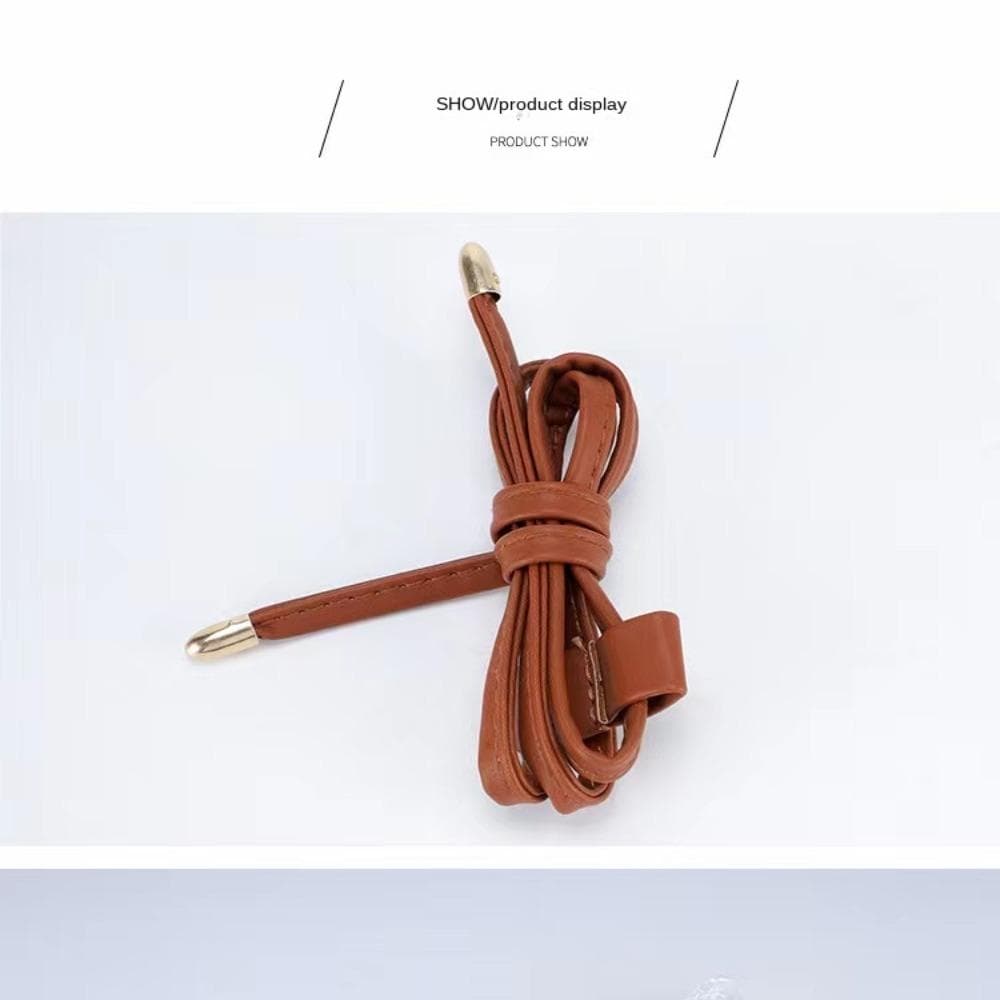 Sangles de Sac Cordon de Serrage pour Sacs LV Noe BB nano Petit Seau Bandoulière Accessoires de Sac Authentiques Cords de Tension de Remplacement Sac
