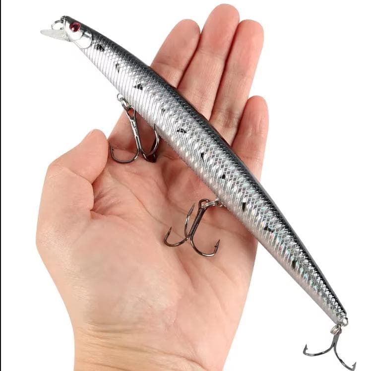 18 cm 26g gros méné leurre flottant leurres de pêche en mer appât dur artificiel Pesca pêche en mer Wobblers manivelle