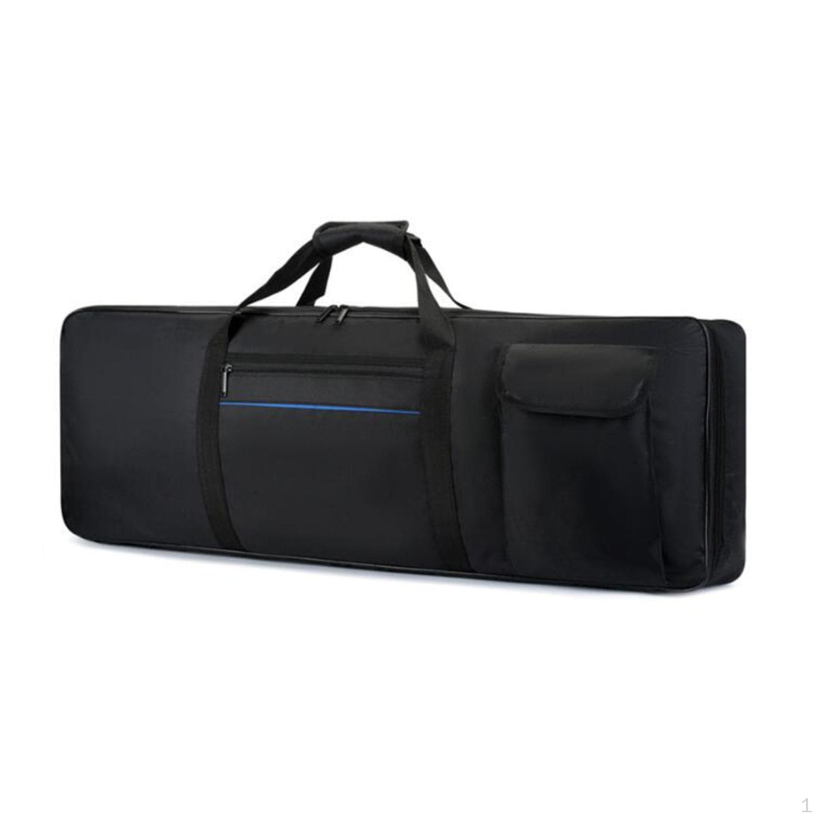 Sac pour clavier 61 touches, Étui électrique, Anti-poussière, Poches de rangement pour le transport, Performance