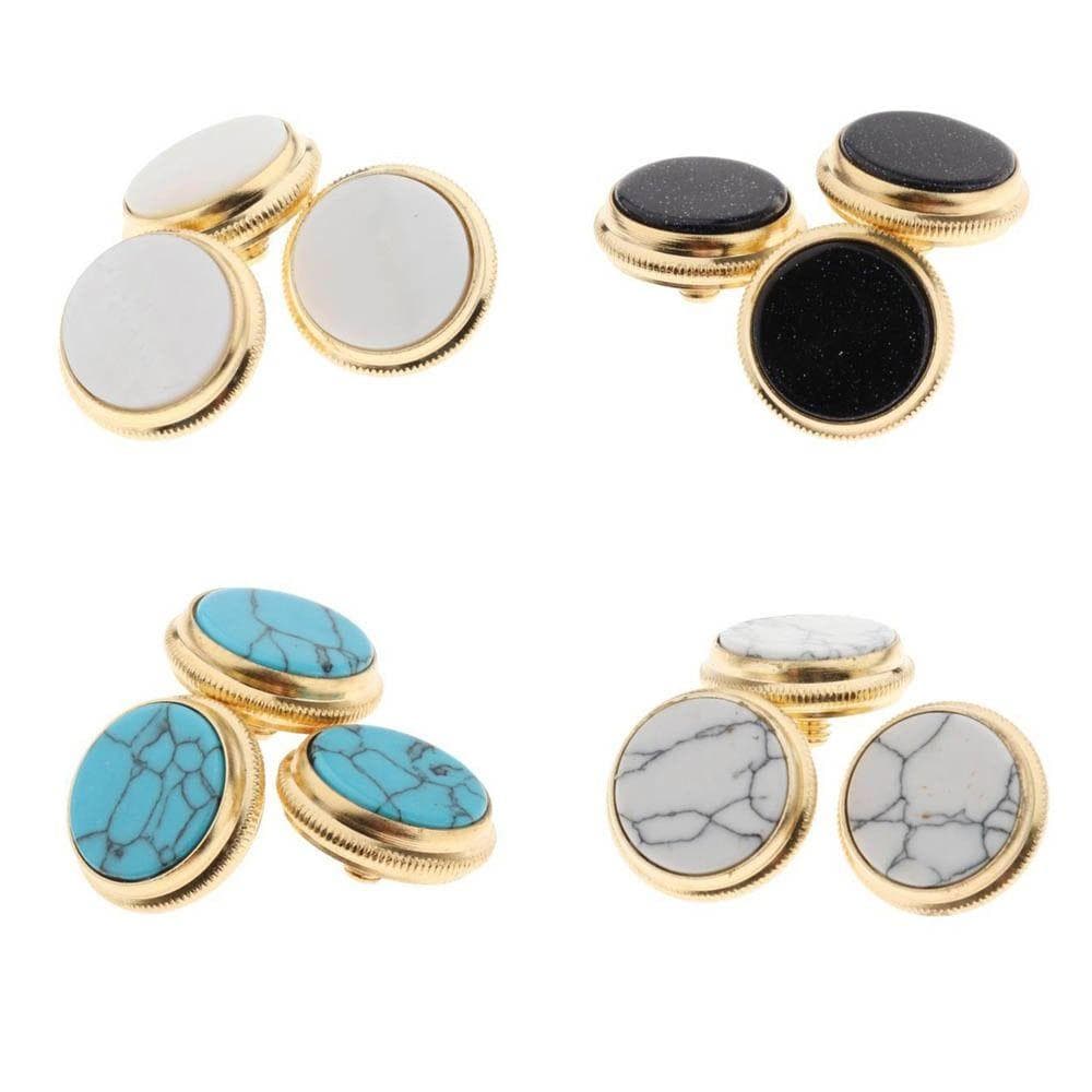 Nouveau lot de 3 pièces/set Capuchons de piston de trompette Coque métallique Boutons de couverture de trompette Remplacement Boutons de doigt de