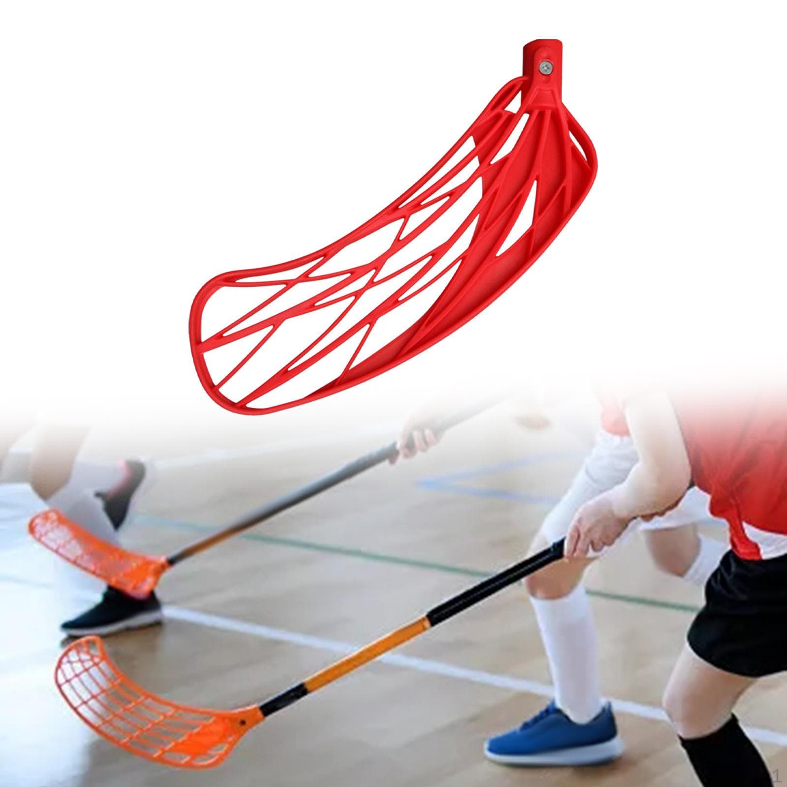 Lame de Floorball incurvée, tête de bâton de Hockey sur glace en Fiber de verre, polyvalente