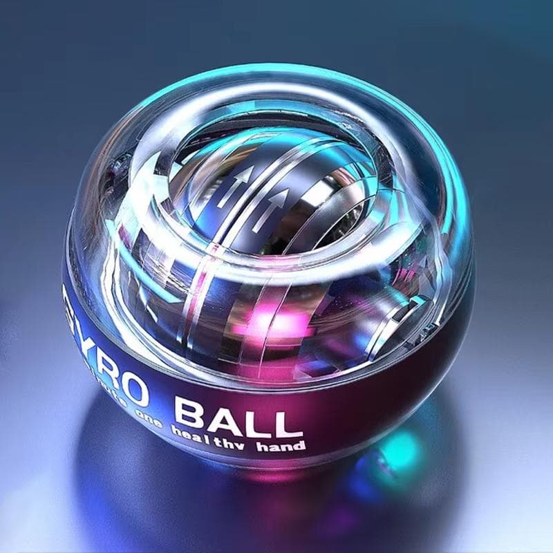 LED Powerball Balle d'entraînement pour poignet Renforceur de poignet Gyro Auto-démarrage Entraîneur d'avant-bras Balle Gyro pour Renforcer les