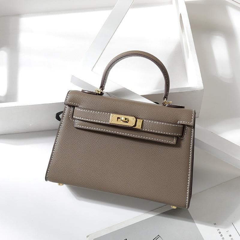 Sac de deuxième génération en cuir de vachette motif paume pour femme sac à main mini haut de gamme petit sac bandoulière messager polyvalent