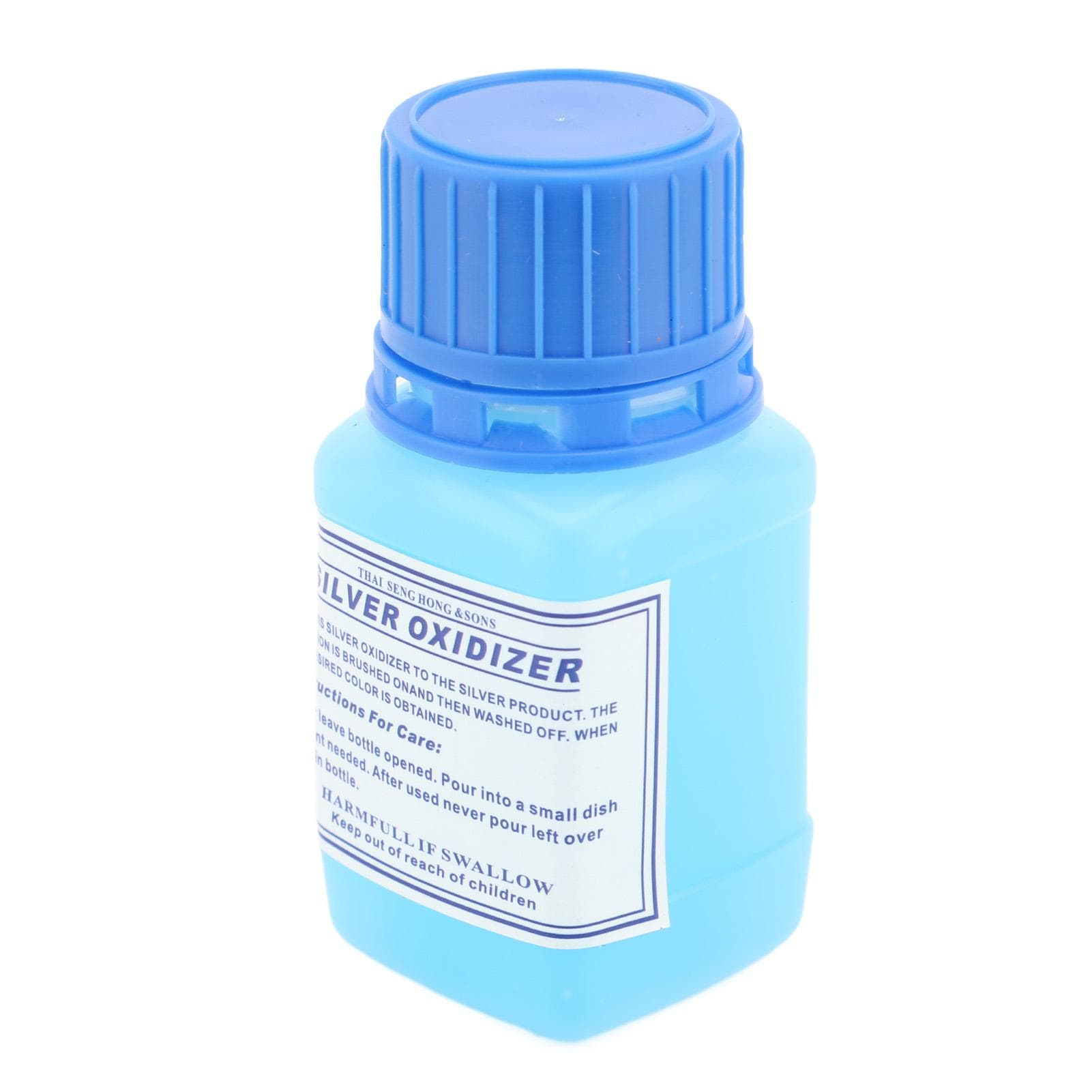 Solution Antique Argent 60 ml Solution Oxydante Argent à Action Rapide Liquide d'Antiquité Longue Durée