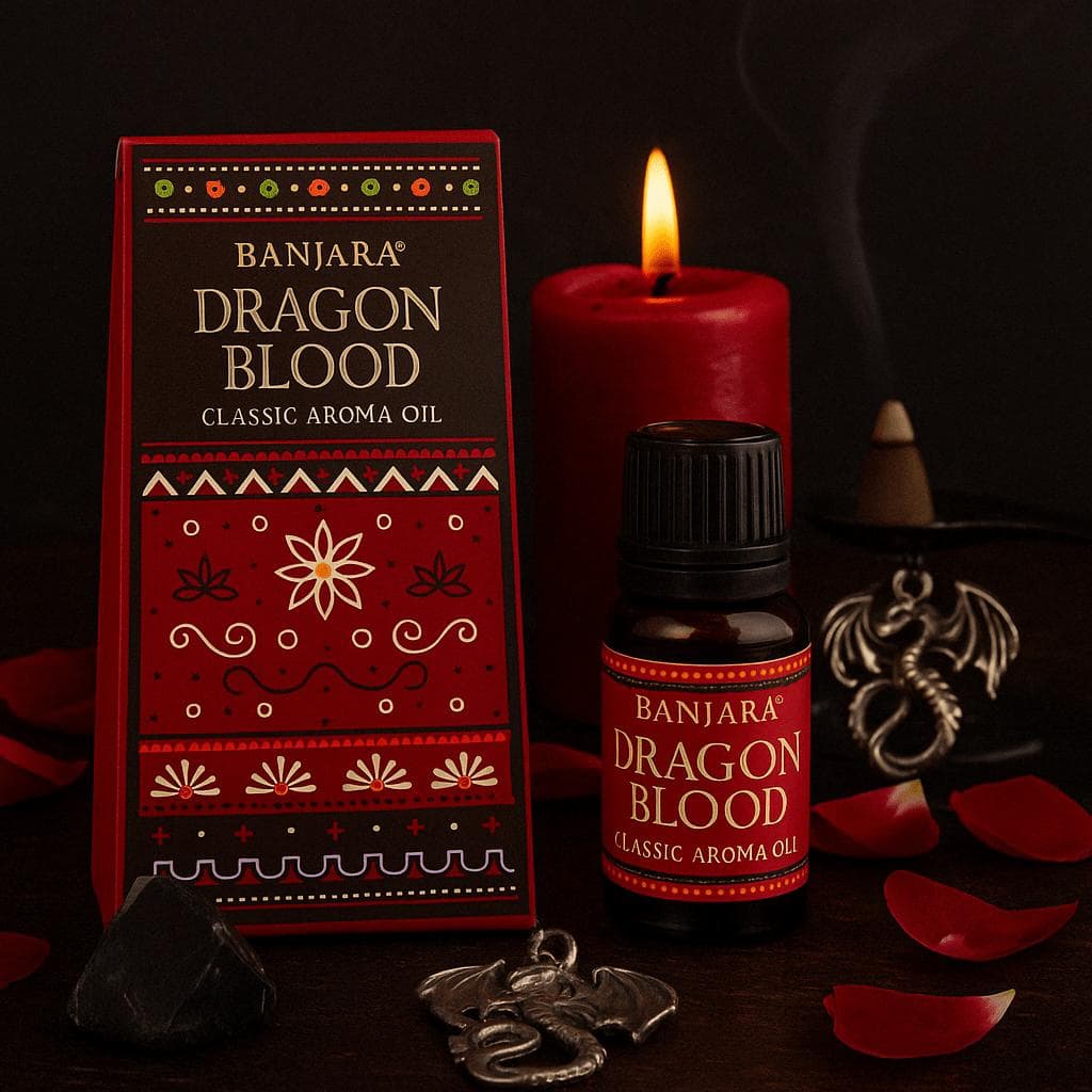 Huile parfumée Sang de Dragon, 10ml Banjara