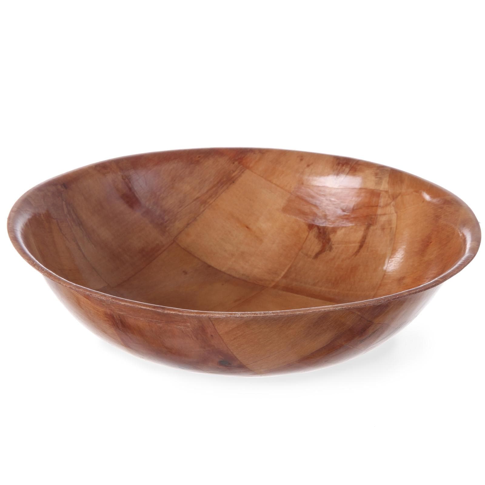 Bol de cuisine rond en bois, diamètre 150 mm, hauteur 38 mm, Hendi 425701