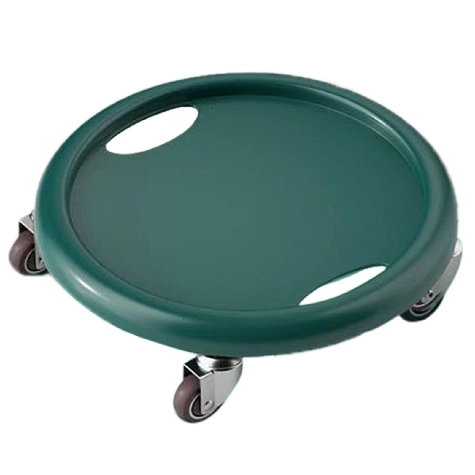 Core Slider Entraînement Abdominal Disque Coulissant Outil d'Entraînement Abdominal avec 4 Roulettes pour Salle de Sport à Domicile Vert Foncé
