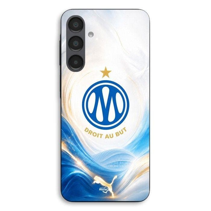 Coque Pour Samsung Galaxy A55 OM new logo droit au but puma Maniacase noir