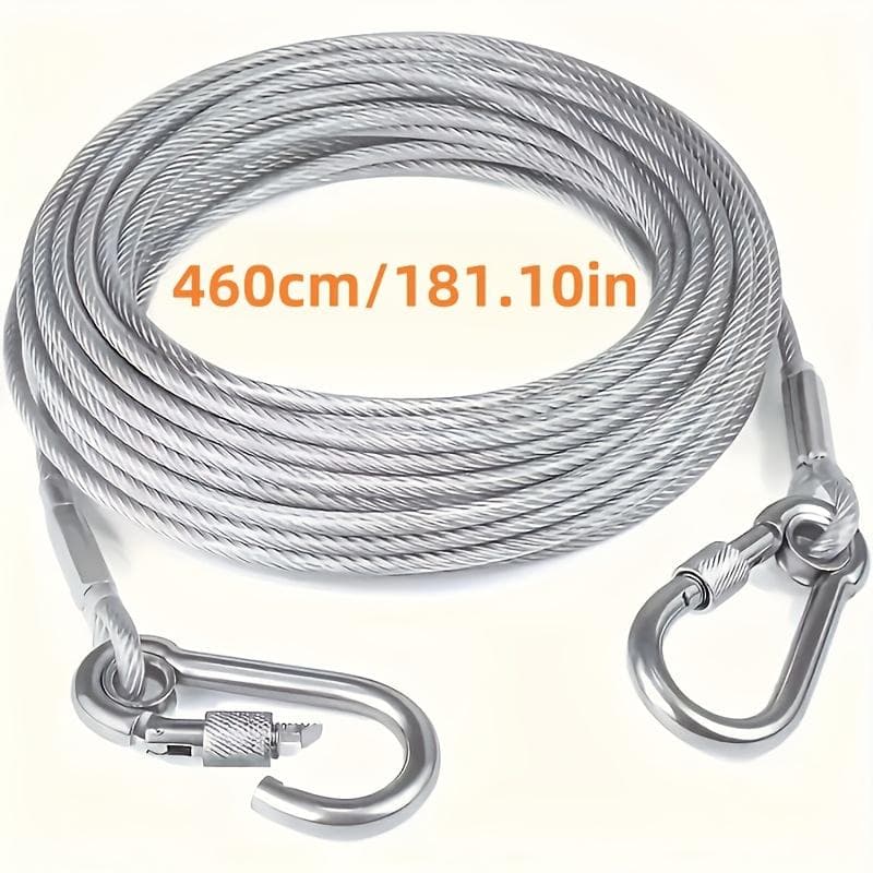 Étendoir à linge en acier inoxydable portable Idéal pour la lessive intérieure/extérieure, accessoires de camping, salle de bain et dortoir,