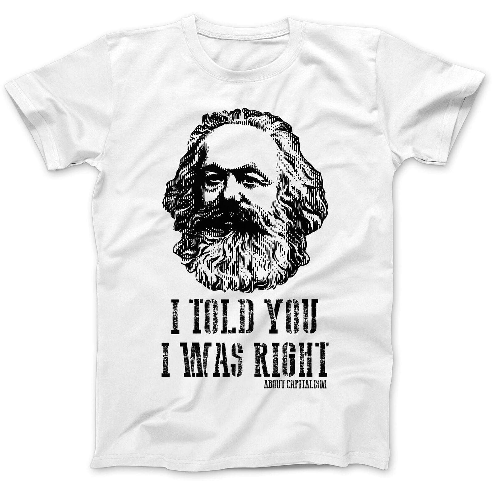 Karl Marx Capitalisme Communisme T-Shirt Unisexe Socialisme Marxisme cm