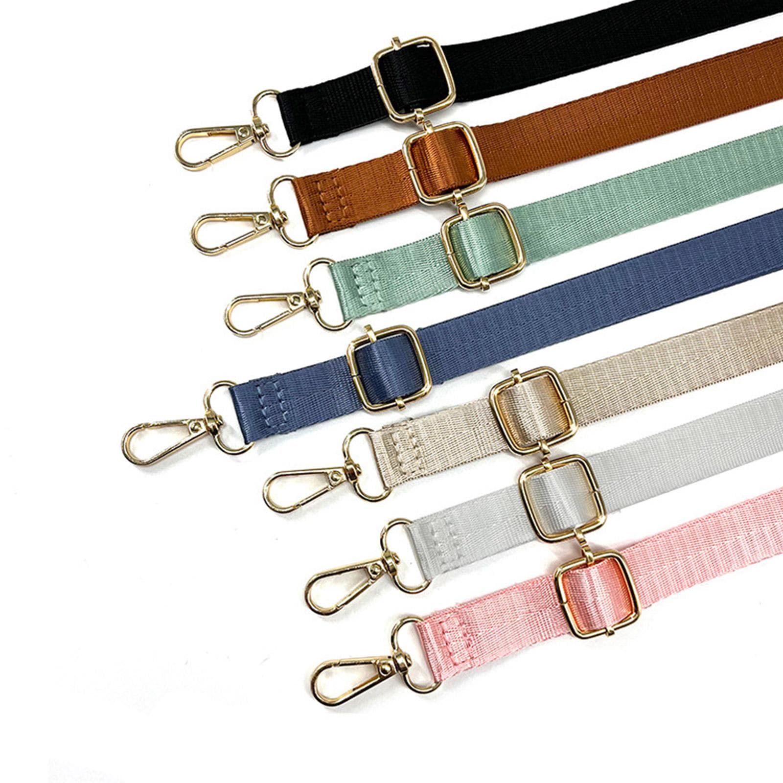 Bandoulière 138cm Sac Bandoulière Ceinture en Nylon Remplacement DIY Sac à Main Dame Artisanat Sac Accessoires pour Femmes Fille blanc