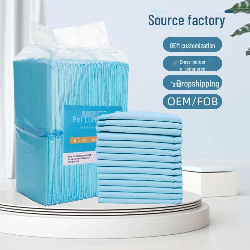 Lot de 100 couches pour petits animaux - Absorbantes et déodorantes pour chiens et chats