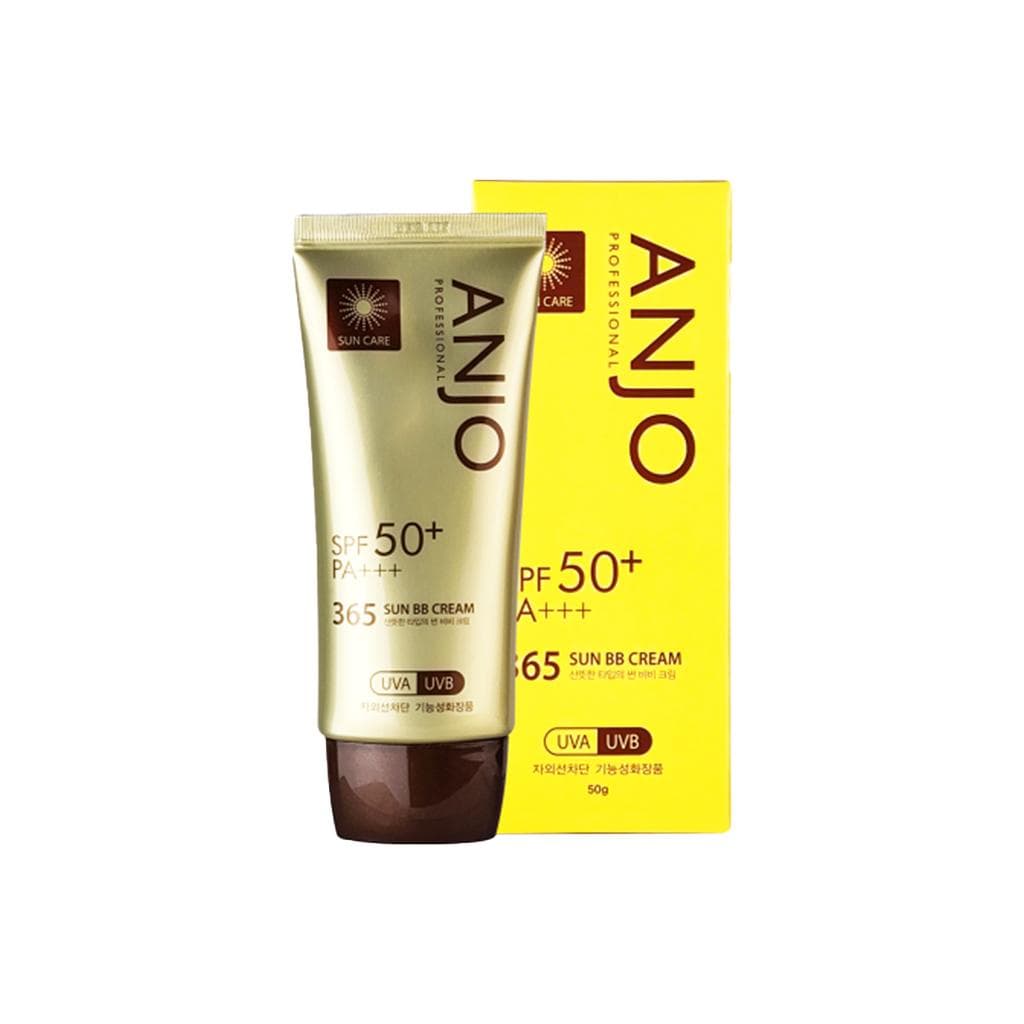 ANJO 365 BB Crème Solaire 50g (3 Options)