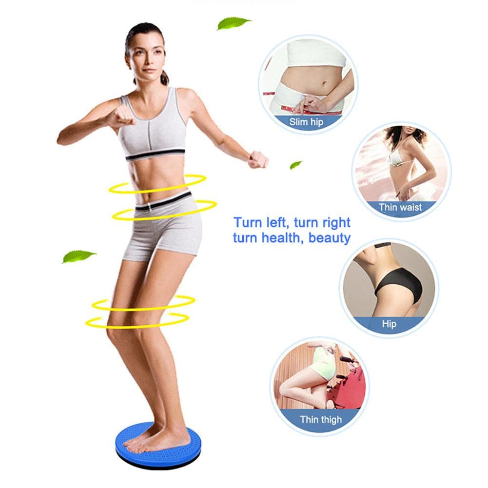 Disque de torsion massant portable Planche de fitness légère Équipement de fitness amincissant pour la maison Pour la perte de poids