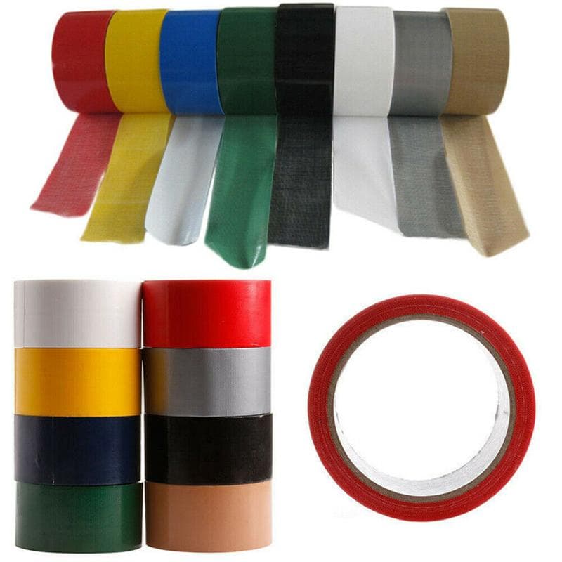 Ruban adhésif pour réparation de tapis, 10M, ruban adhésif en tissu solide, ruban adhésif à usages multiples marron