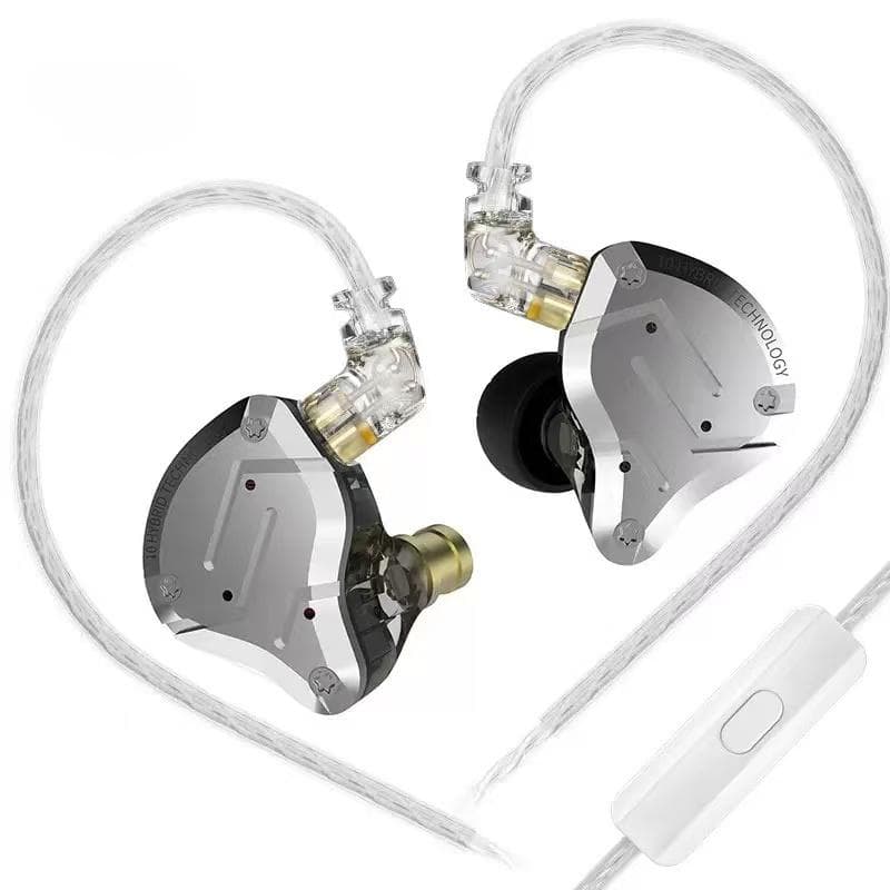 KZ-ZS10 PRO casque métal anneau fer 10 unité fer mobile casque HIFI métal casque anneau fer 10 unité fer mobile casque HIFI bleu