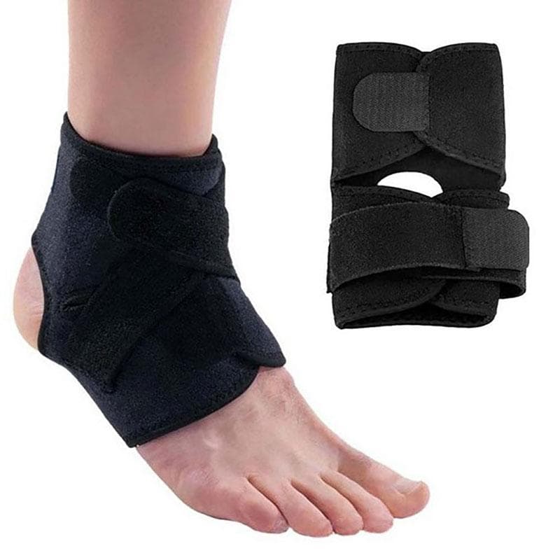 Chevillère de Compression Sportive Ajustable – Support Élastique pour la Prévention des Entorses et les Activités de Fitness