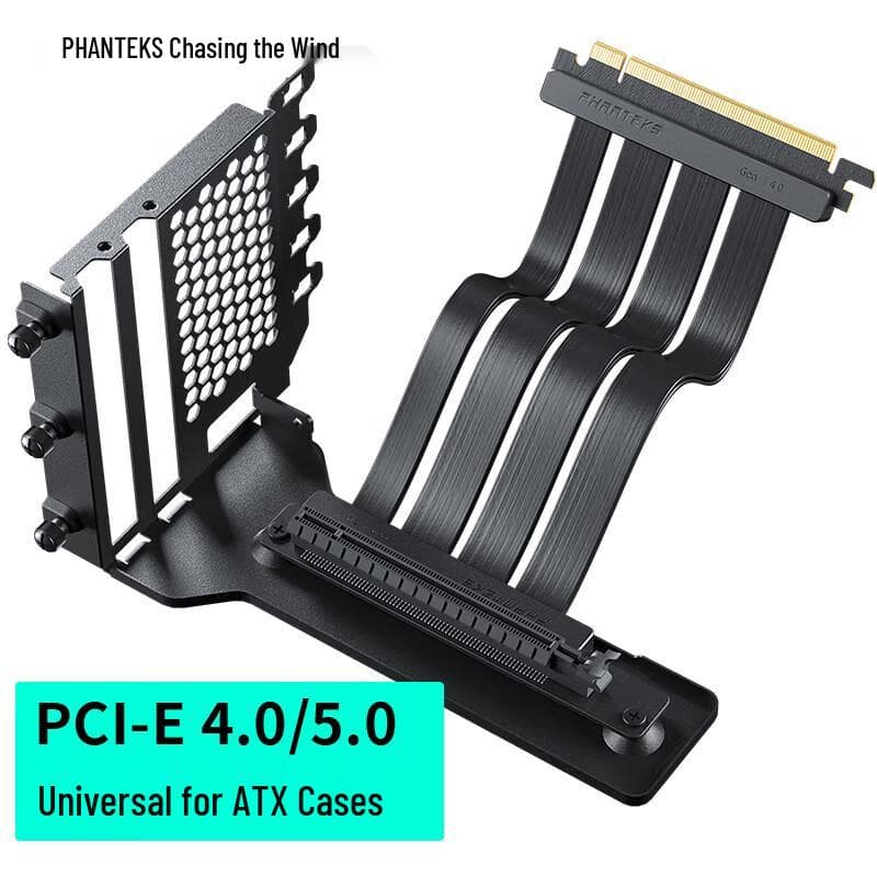 Kit de montage vertical pour GPU Phanteks PCI-E 5.0/4.0 blanche