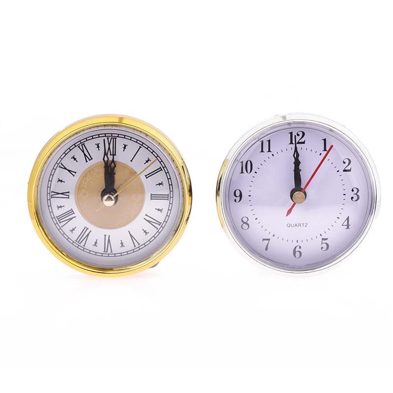 1 pièce d'horloge à quartz à monter soi-même, mouvement romain, décoration de bureau, montre antique, accessoires 65/80/110 mm