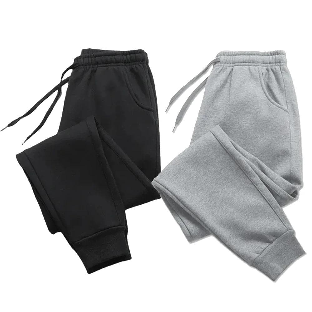Pantalons décontractés pour hommes Automne Hiver Pantalons de survêtement en polaire Hommes Course Jogger Sports Pantalons de sport Mode Couleur