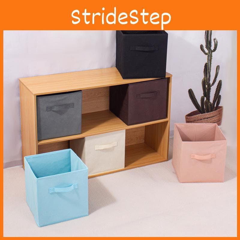 Boîte de rangement spacieuse en tissu de 35 l pour chaussures, vêtements et accessoires. Idéale pour le salon.
