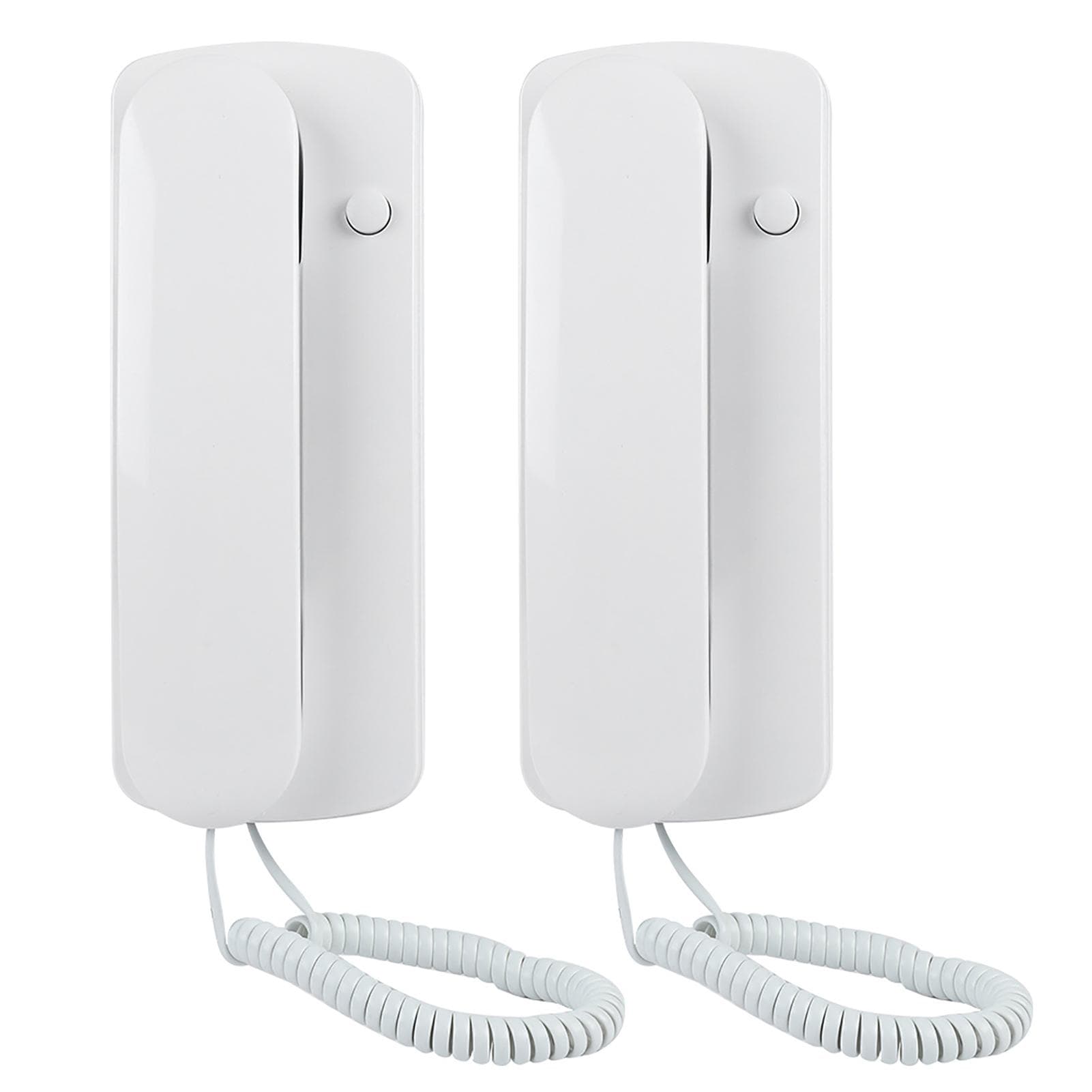 Interphone filaire bidirectionnel Interphone audio Villa Bureau à domicile Talkie-walkie non visuel