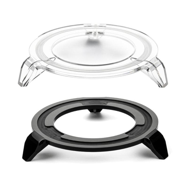 Support de bureau en acrylique pour enceinte Bluetooth portable Harman Kardon Aura Studio 3 Étagère d'affichage stable et élégante noir